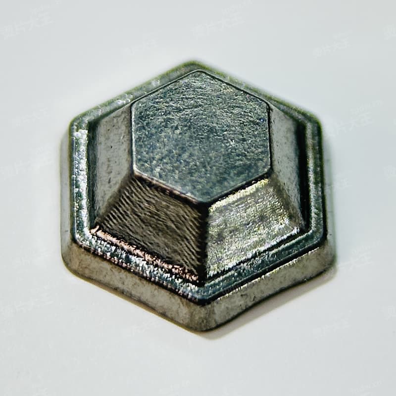 立体六角锥锌合金烫片
